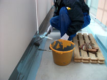 バルコニー床防水工事