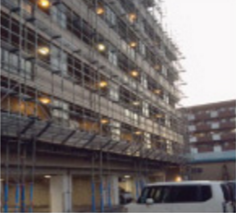 大規模仮説足場